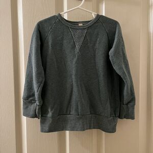 Childhoods Clothing Pullover Crew Sweatshirt Teal Green Size 4T